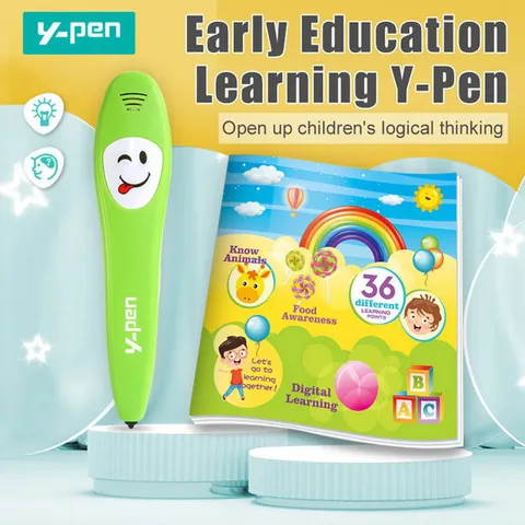 Stylo Lecteur Intelligent pour Enfants Livre d'Apprentissage Anglais Jouet Éducatif Interactif d'Éducation Précoce