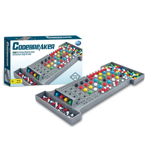 Jeux de Société Codebreaker pour Enfants Puzzle Logique Stratégie Jouet Éducatif Jeu de Bureau Interactif Familial