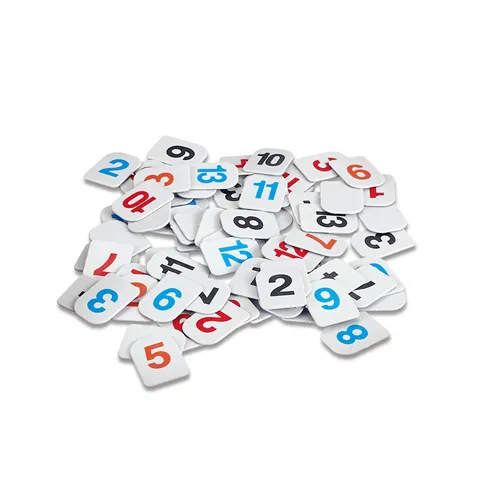 Mini Jeu de Carreaux Rummikub Mahjong Israélien Jeu de Plateau Numérique Éducatif Jeu Interactif Parent-Enfant de Bureau