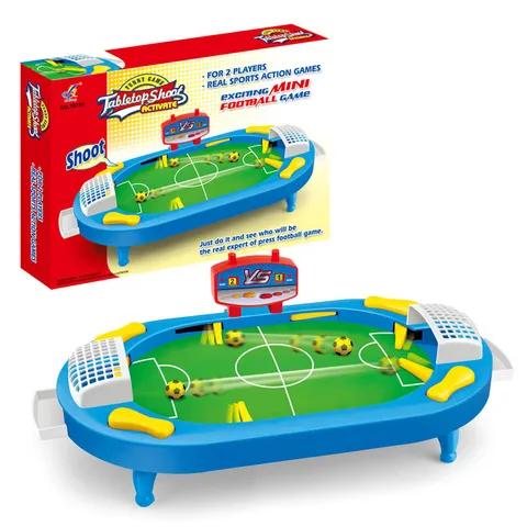 Jeu de Football de Table pour Enfants Jeu de Socle Interactif Compétitif Jouet de Bureau