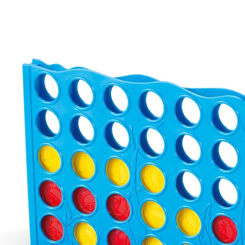 Jeu de Société de Table pour Enfants Jouet Éducatif Interactif Plastique Puissance 4 Jeu de Famille