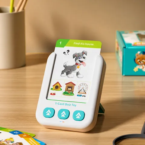 Machine d'Apprentissage de Cartes Audio Russe Éducation Préscolaire Jouet Cognitif Interactif Électronique Intelligent Quiz Pour Enfants