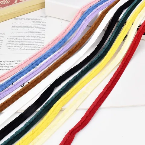 1cm Wide Faux Lamb Wool Ribbon Piping Trim Strip For Handmade DIY Hair Accessories Scrunchies Clothing Decoration Craft Supplies