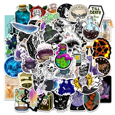 Adesivi Graffiti Impermeabili da Speziale Gotico Decalcomanie Per Borraccia Laptop Valigia Skateboard Pacchetto di Adesivi in Vinile Estetici