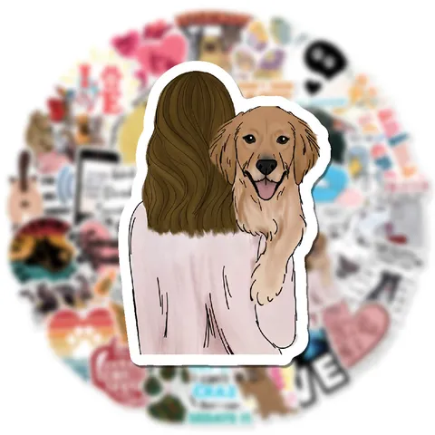 Adesivi Graffiti Veterinario Cartoon in PVC Impermeabile Simpatici Decalcomanie Medico Animale Per Laptop Valigia e Casco