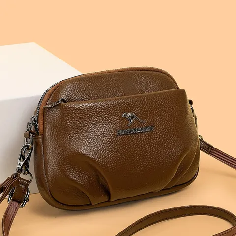 Bolso Bandolera Pequeño Cuadrado Retro para Mujer Bolso de Hombro de Cuero PU Simple Monedero para Celular Bolso Casual de Moda