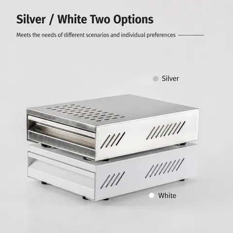 Commercial Stainless Steel Coffee Knock Box Drawer Espresso Grounds Container With Knock Bar Barista Accessories
