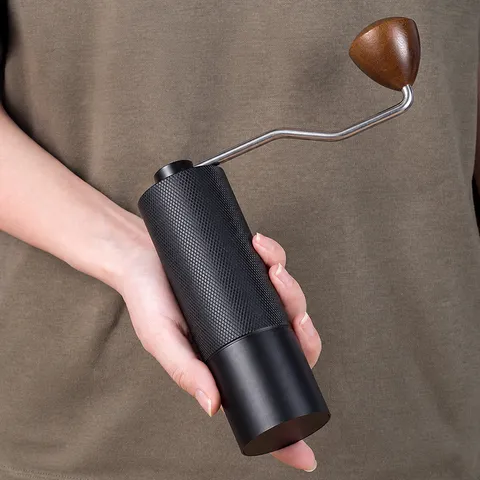 Manual Coffee Grinder Portable Hand Coffee Bean Grinder Stainless Steel Burr Hand Crank Coffee Mill With Adjustable Setting Kitchen Tool