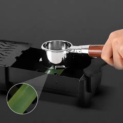 Scatola per Fondi di Caffè in Acciaio Inossidabile Tipo a Cassetto Contenitore per Caffè Barista