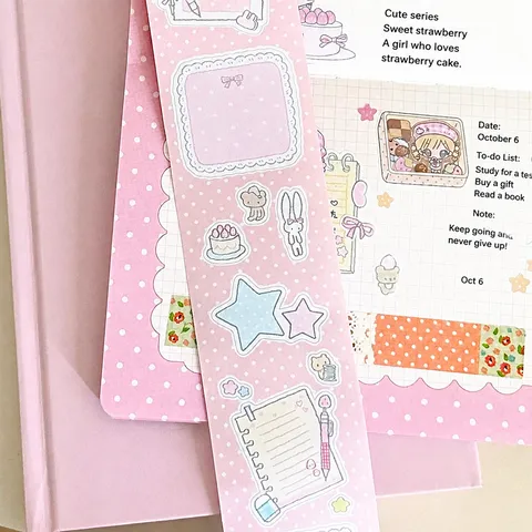 Aardbeientaart Washi Tape Stanssticker Rol Dagboek Decoratieve Kantoorartikelen Scrapbooking Benodigdheden