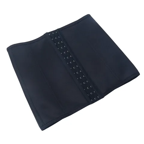 Gaine Amincissante en Néoprène pour Femmes Ceinture de Sudation Crochets Réglables Body Shaper pour Fitness
