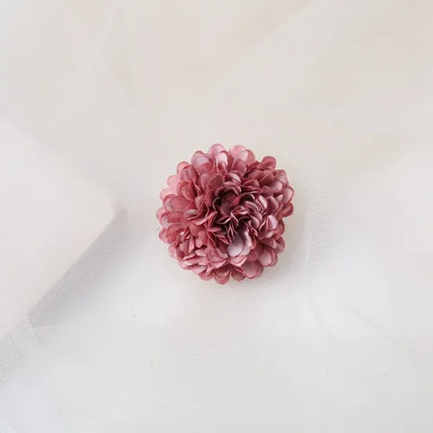 Bohemian Simulation Flower Hairpin Fabric Floral Side Clip Hair Accessories For Women Vacation Photo Shoot