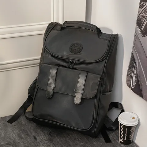 Large Capacity Casual Travel Backpack For Men And Women Waterproof Nylon School Bookbag Urban Street Fashion Daypack