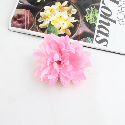 Ins Pastoral Style Sweet Daisy Hair Clip Fabric Chrysanthemum Hairpin Women Floral Hair Accessories Daily Headwear