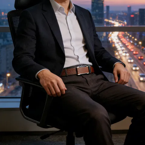 Herren Business Casual Automatischer Schnallengürtel Legierungsschnalle TPU Leder Ratschengürtel Mode Vielseitiger Hosengürtel für Herren