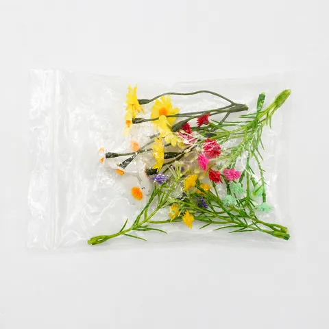 Artificial Simulation Star Flower Material Kit DIY Hairpin Wreath Clothing Accessories Wedding Floral Arrangement Props