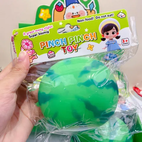 Creative Simulation Watermelon Squishy Toy Slow Rebound Cute Stress Relief Toy