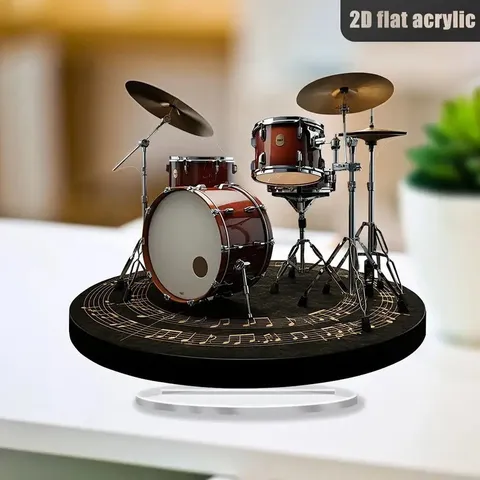 Acryl Decoratief Ornament Standaard Voor Vrienden Kerstcadeau Muziek Handwerk Desktop Display Standaard Huisdecoratie