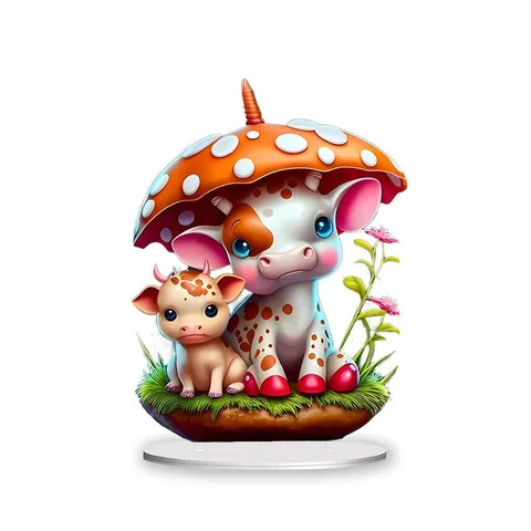 Acrylic Cartoon Anime Desktop Standee Creative Home Room Living Room Decoration Ornaments Cute Tabletop Display Stand