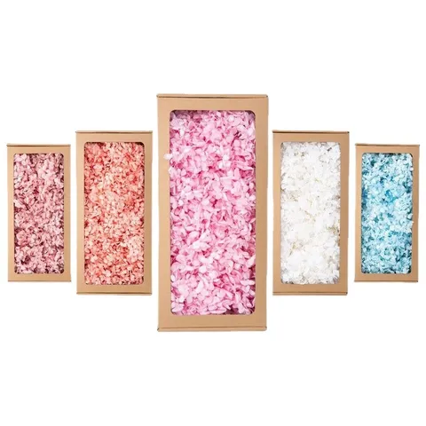 Natural Preserved Hydrangea Dried Flowers DIY Floral Materials For Home Decor Wedding Party Holiday Gift Craft Making