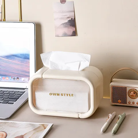 Moderne Leichte Luxe Kreative Taschentuchbox Haushalt Desktop Couchtisch Papierbox Aufbewahrungsbox Taschentuchhalter