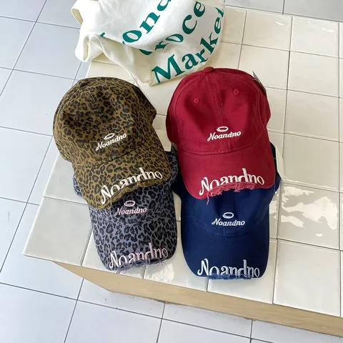 Unisex Baumwolle Baseballkappe Mode Buchstabe Bestickt Distressed Verstellbar Casual Sonnenschutz