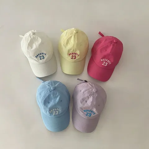 Kinder Sommer Leichte Schnelltrocknende Baseballkappe Atmungsaktive Buchstaben Stickerei Outdoor Sonnenschutzhut Für Jungen Mädchen