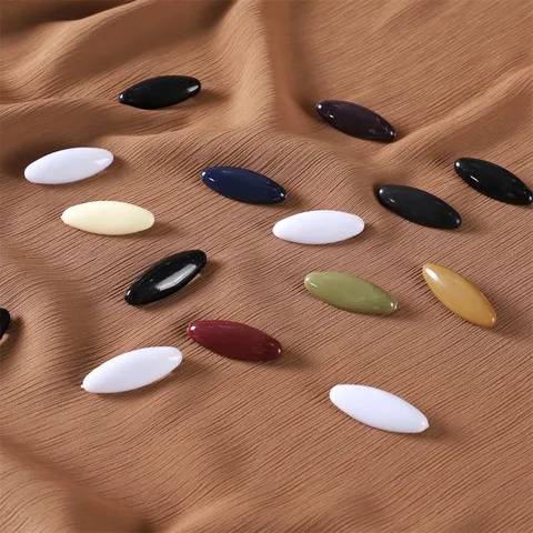 Alfileres de Seguridad y Broches de Plastico Multicolor Anti-Exposicion Clips para Bufanda Hijab Hebilla Fija Accesorios de Ropa