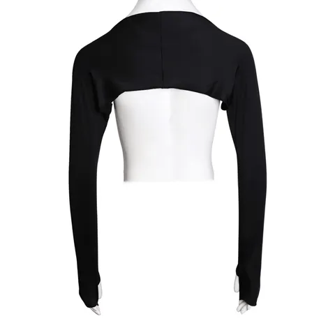 Manchettes de Bras Unies en Polyester Spandex pour Femmes Trou de Pouce Élastique Chaule-Épaule Protection Solaire