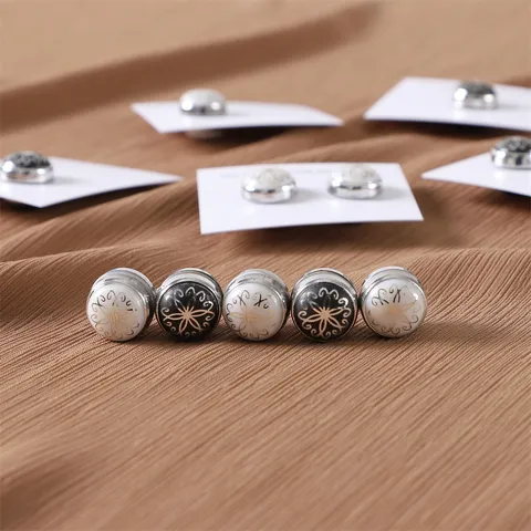 Tulipano Olio a Goccia Magnetica Sciarpa Clip Spilla Antiscivolo Hijab Magneti Spilla Per Le Donne Sciarpa Collo Sciarpa Accessori