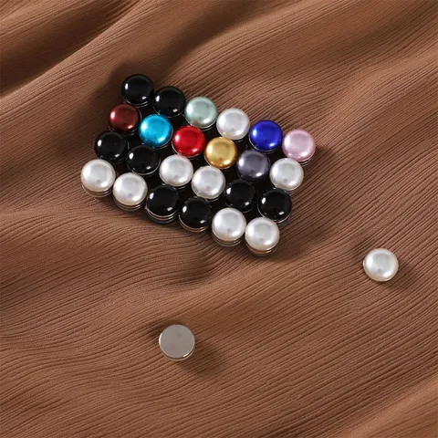 Lega Perla Artificiale Magnetico Sciarpa Clip Hijab Magneti Spilla Pin Set Per Donne Sciarpa Scialle Collo Abbigliamento Decorazione Gioielli