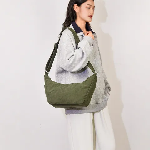 Dames Corduroy Hobo Schoudertas Grote Capaciteit Slouchy Crossbodytas Japanse Stijl Casual Commuter Dumpling Tas