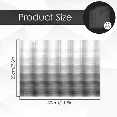 Plant Pot Bottom Hole Drainage Mesh Pads Breathable Leak Proof Garden Plant Mesh Mat For Flower Pot Planting Accessories