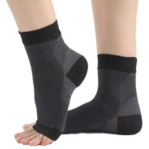Manchon de Support de Cheville de Compression Sport Unisexe Respirant Protecteur de Cheville pour Yoga Fitness Entorse Récupération