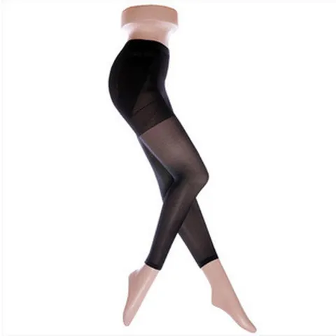 Damen Sommer Transparent Figurformende Strumpfhose Nylon Hohe Elastizität Beinformend Kompression Strumpfhose
