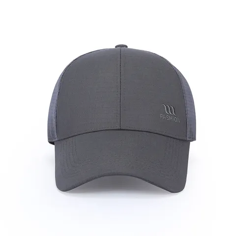 Unisex Casual Breathable Polyester Baseball Cap Adjustable Outdoor Sun Protection Sports Fishing Hat For Men Women
