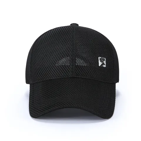 Men's Mesh Baseball Cap Breathable Summer Sun Protection Adjustable Outdoor Casual Sports Golf Fishing Hat