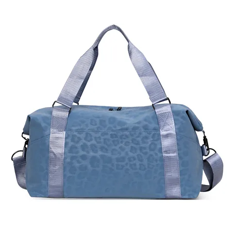 Large Capacity Travel Duffel Bag Waterproof Leopard Print Luggage Bag Casual Sports Gym Bag For Short Trip Unisex