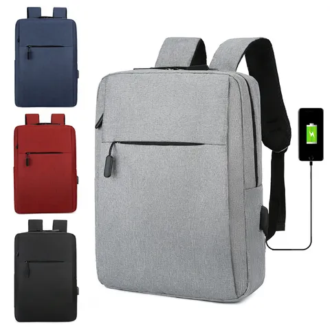 Unisex Casual Business Laptop Σακίδιο Πλάτης Αδιάβροχο Ταξιδιού Με Θύρα Φόρτισης USB Για Άνδρες Και Γυναίκες