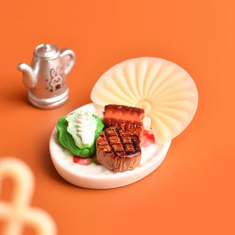 Simulation Fan Shaped Chocolate Lattice Pieces Resin Miniature Food Play Accessories For Cream Glue Phone Case DIY Decoration Material Craft Supplies