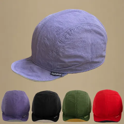 Kids Summer Quick Drying Reversible Foldable Soft Brim Lightweight Breathable Baseball Cap Unisex Baby Peak Cap