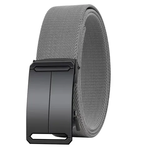 Herren Taktischer Gürtel Gewebtes Nylon Elastischer Gürtel Casual Outdoor Heavy Duty Taillengürtel Mit Metallschnalle