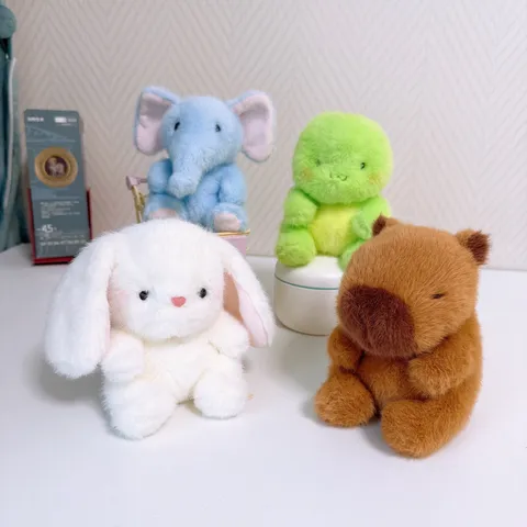 Carino Peluche Panda Rosso Animale Imbottito Bambola Sacco di Fagioli Ornamento Scrivania Regalo Compleanno