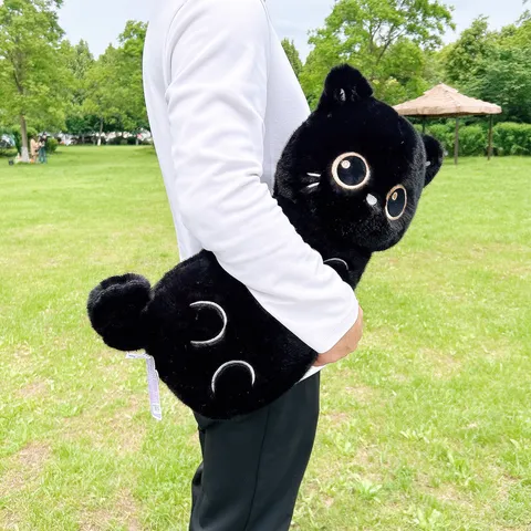 Cuscino In Peluche Per Gatti Animale Impagliato Simpatico Gatto Line Art Morbido Cuscino Cuscino Abbraccio Kawaii Decorazione Della Stanza Regalo Di Compleanno
