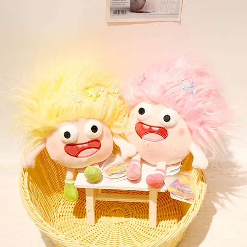 Divertente Peluche Brutto Bambola di Peluche Morbido Soffice Cartone Animato Bizzarro Carino Regalo Compagno Per Ragazze Bambini