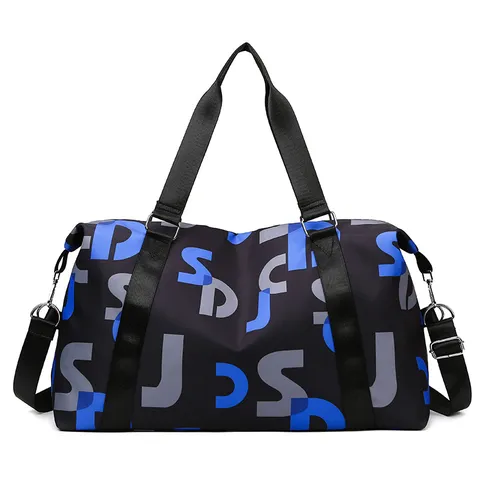 Grote Capaciteit Oxford Stof Reizen Duffel Tas Waterdichte Sport Gym Tas Met Nat-Droog Scheiding Compartimenten Voor Dames