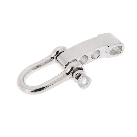 Zinc Alloy U Shackle Buckle Paracord Bracelet Adjuster Survival Kit Metal Buckle Jewelry Making DIY Hardware Accessories