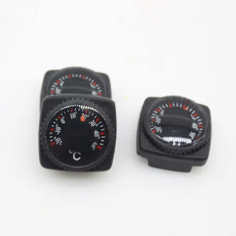 Mini Plastic Thermometer Outdoor Waterproof Pointer Type Celsius Temperature Gauge For Car Home Outdoor