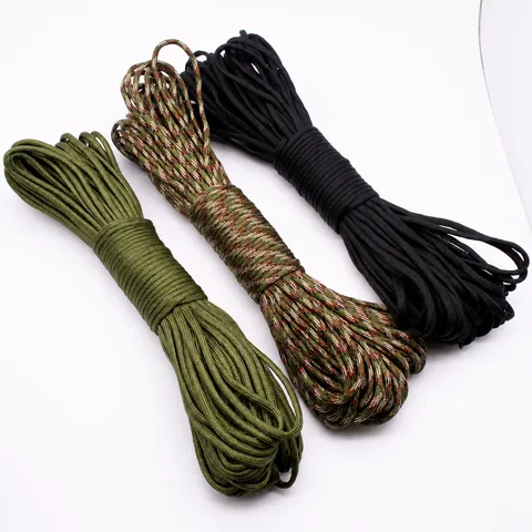 DIY Paracord 7 Strand Survival Rope Outdoor Camping Hiking Climbing Utility Polyester Braided Craft Cord