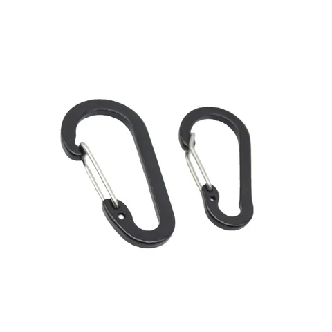 Aluminum Alloy Carabiner Wire Gate Spring Snap Clip Outdoor Camping Hiking Heavy Duty Hanging Buckle Tool Clip